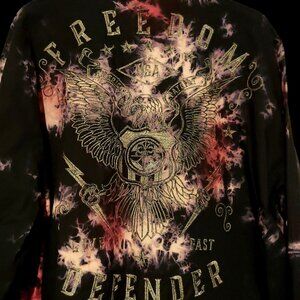 Affliction Defender Rocker Metal  Grunge Metal Rockstar Streetwear Men Shirt 2XL